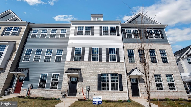 view of townhome / multi-family property