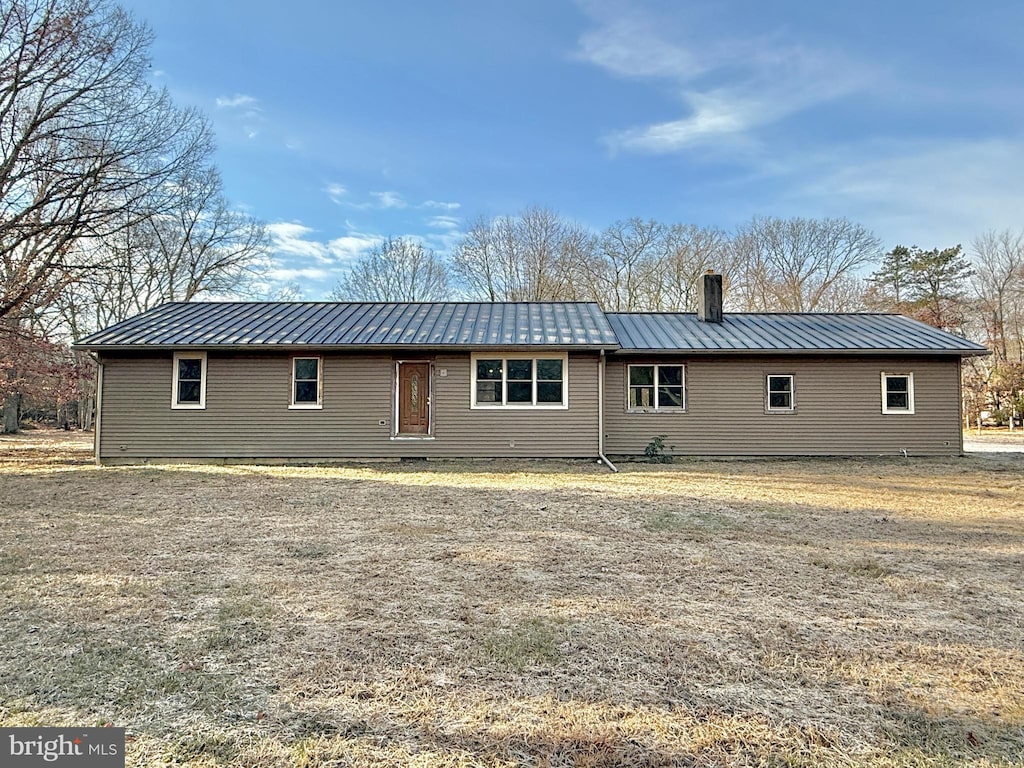 view of rear view of property