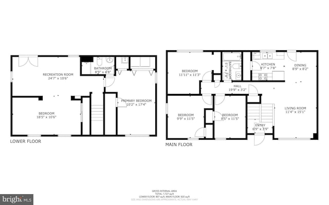 1022 Tyler Ave, Annapolis, MD 21403 - view of floor plan / room layout
