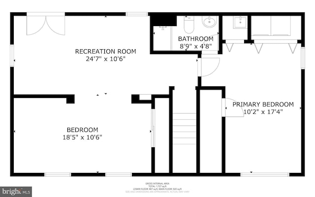 1022 Tyler Ave, Annapolis, MD 21403 - view of property floor plan