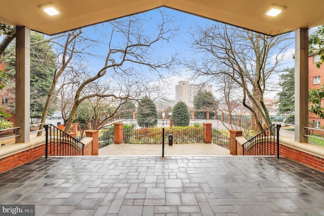 view of patio