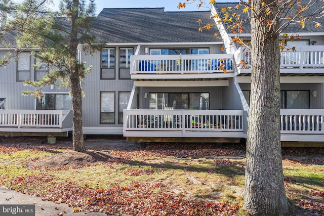 view of rear view of house