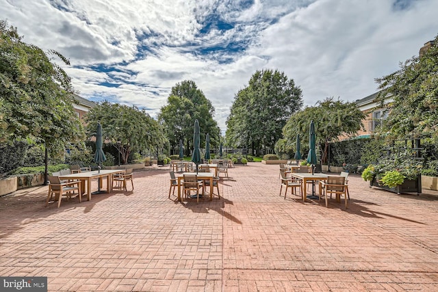 view of patio