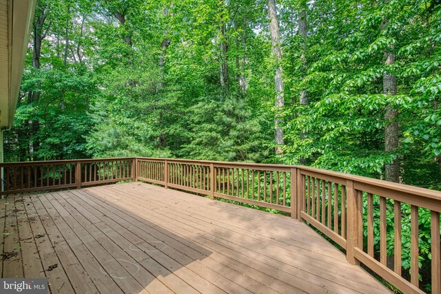 65 Francis, Montross, VA 22520 - view of wooden deck