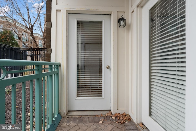 view of property entrance