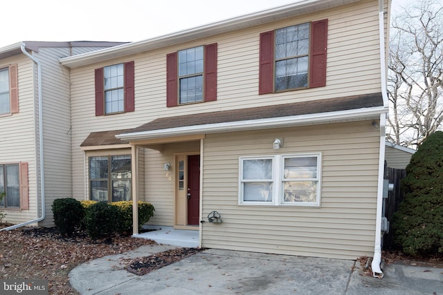 view of townhome / multi-family property