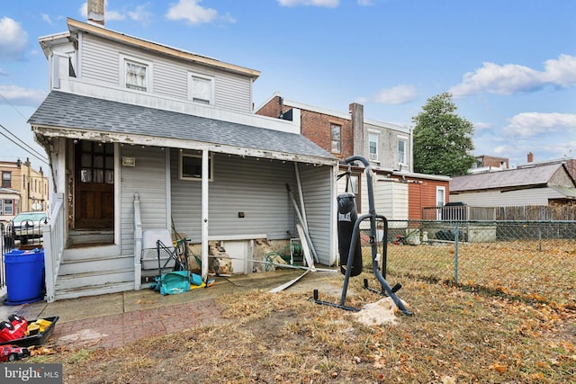 view of rear view of house