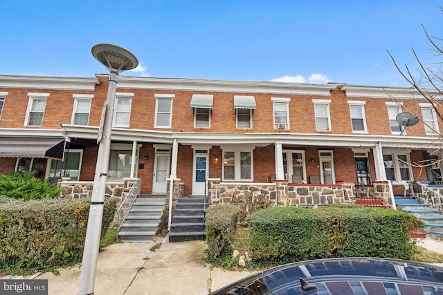 view of townhome / multi-family property