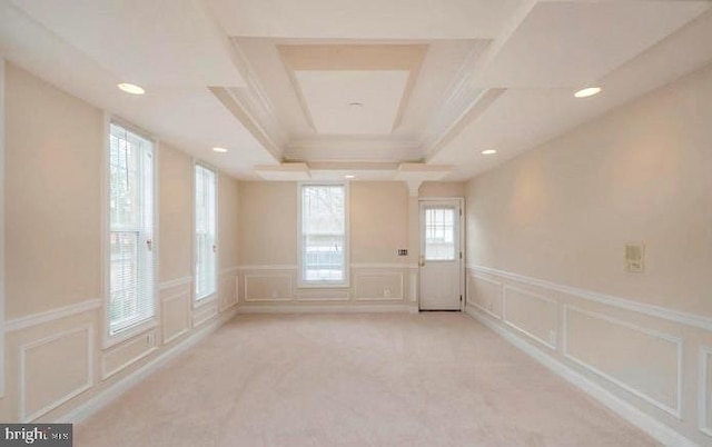 6614 Quander Rd, Alexandria, VA 22307 - carpeted spare room with a raised ceiling