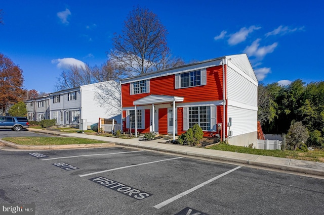 view of townhome / multi-family property