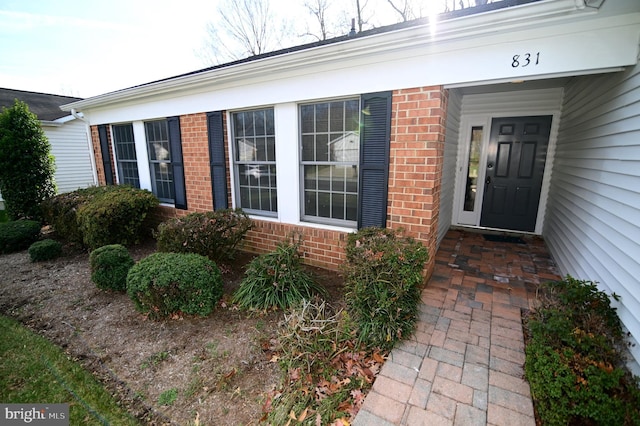 view of entrance to property