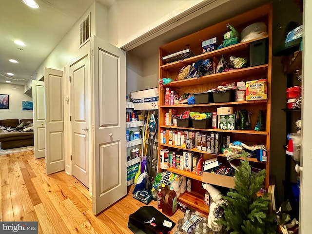 view of pantry