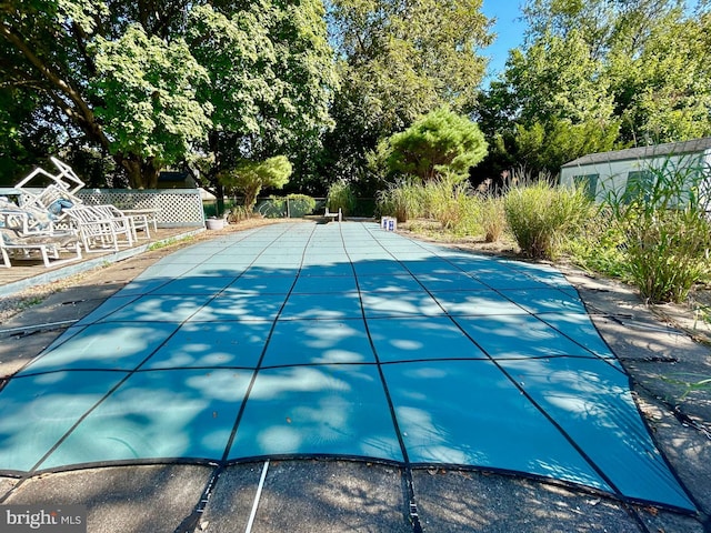 view of swimming pool