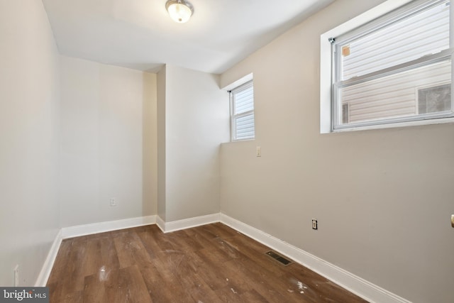 4138 Parrish St, Philadelphia, PA 19104 - unfurnished room featuring dark wood-style floors and baseboards