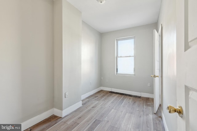 4138 Parrish St, Philadelphia, PA 19104 - unfurnished room with light wood finished floors and baseboards
