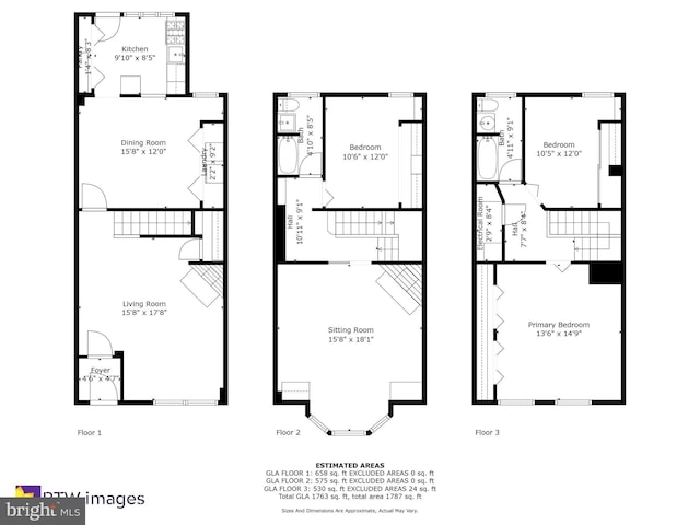 136 E St SE, Washington, DC 20003 - view of room layout