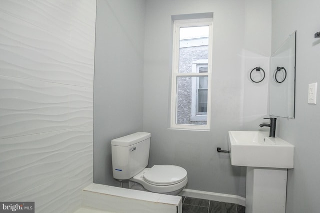 bathroom with toilet