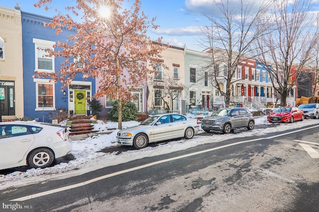 view of townhome / multi-family property