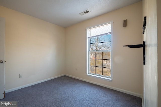 unfurnished room with carpet