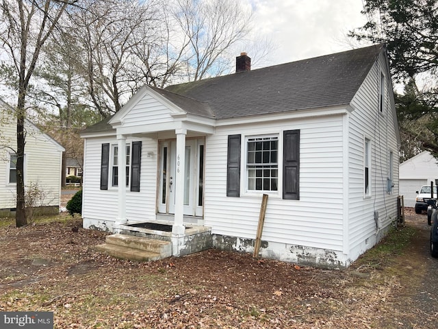 view of front of house