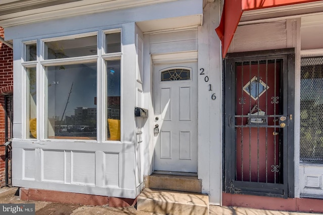 view of property entrance