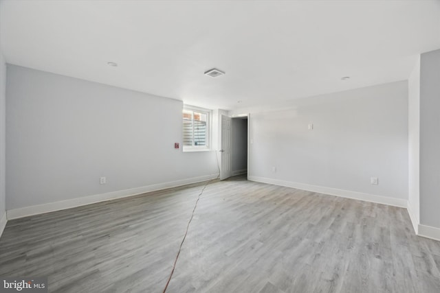 1939 W Diamond St, Philadelphia, PA 19121 - empty room with light wood-style floors