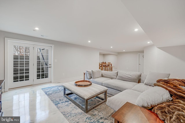 view of living room