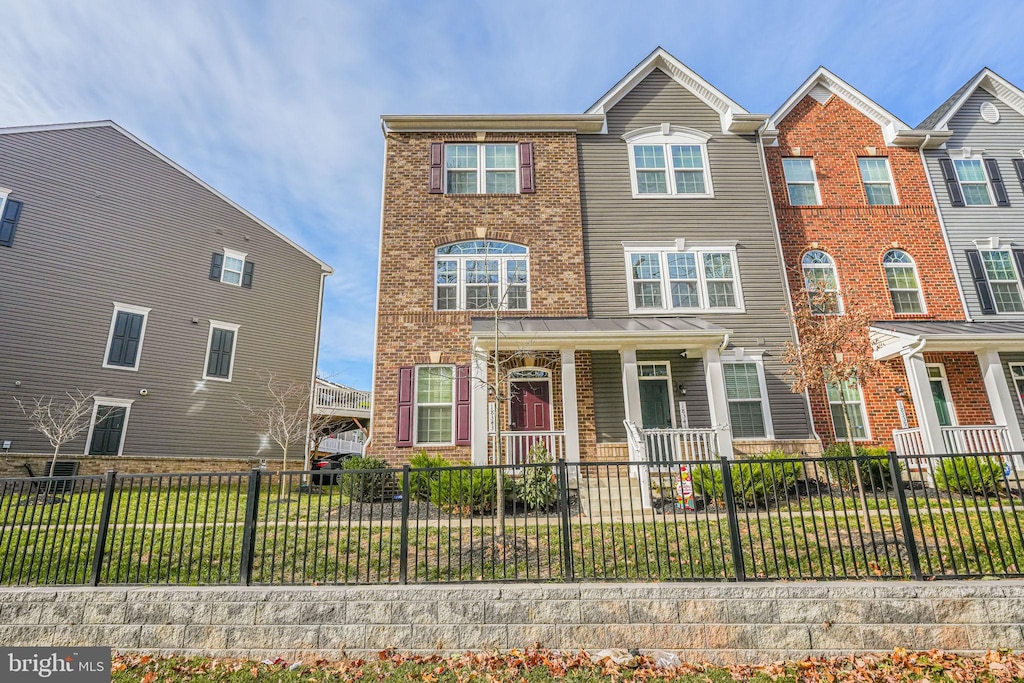 view of townhome / multi-family property