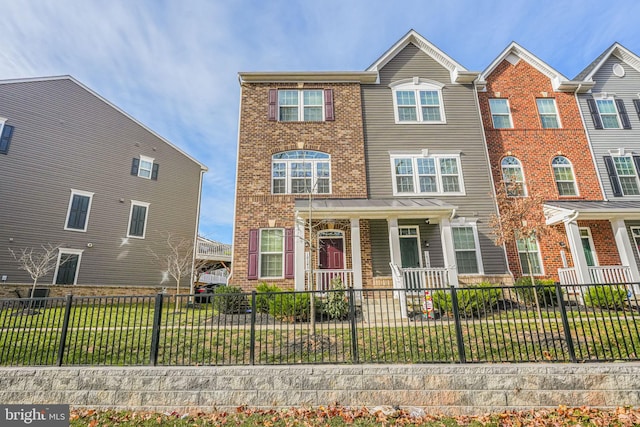 view of townhome / multi-family property