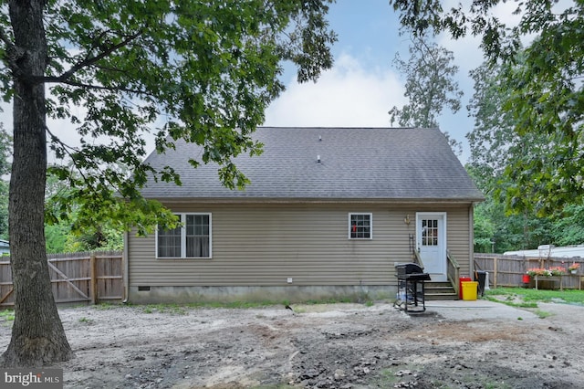 view of rear view of house