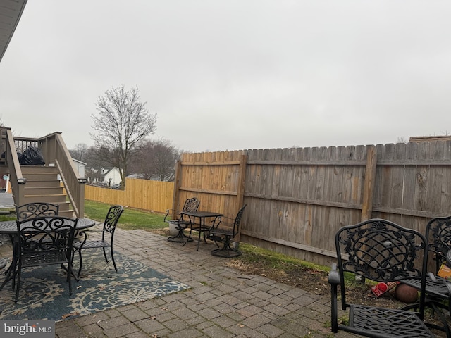 view of patio