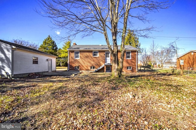 view of back of house