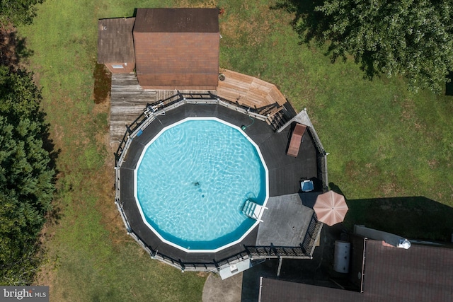 view of swimming pool