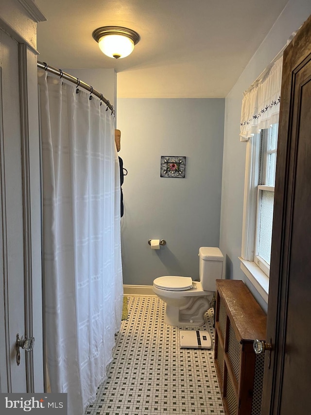 bathroom with toilet