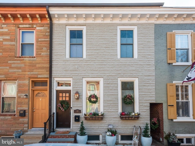 view of townhome / multi-family property