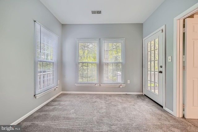 interior space with carpet