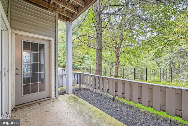 view of patio / terrace