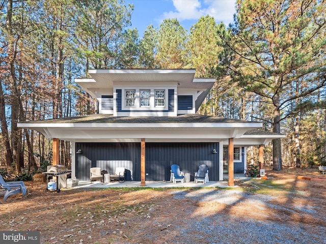 exterior space with a patio