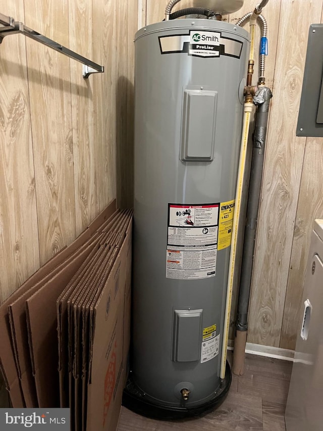 utilities featuring water heater