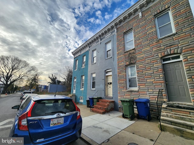 view of townhome / multi-family property