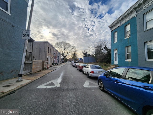 view of street