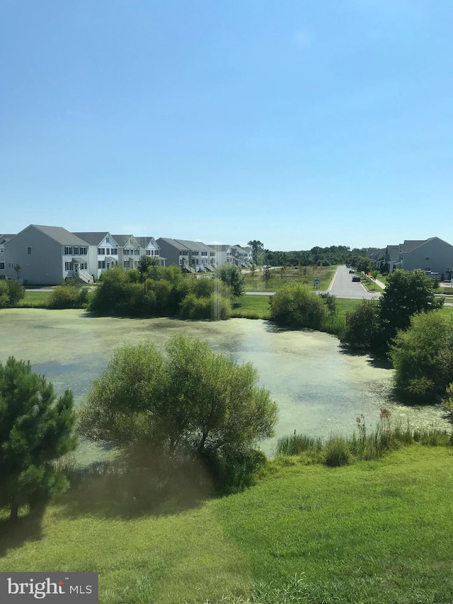 view of water feature