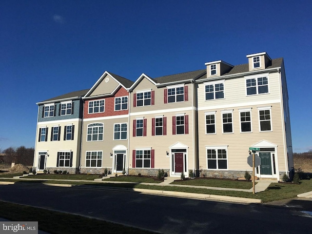 view of townhome / multi-family property