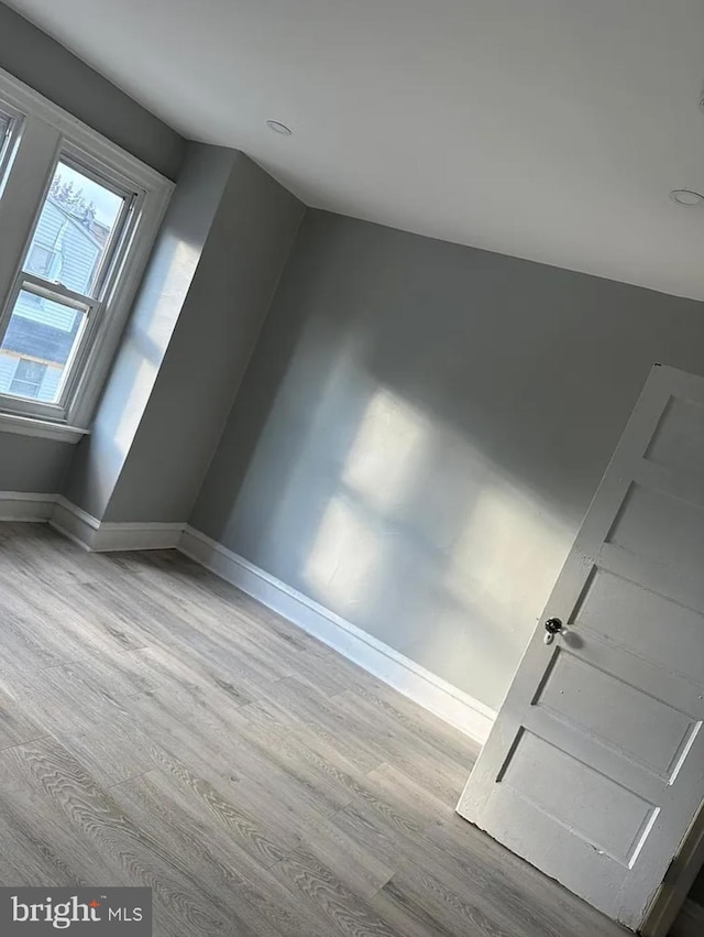 bonus room featuring light hardwood / wood-style flooring