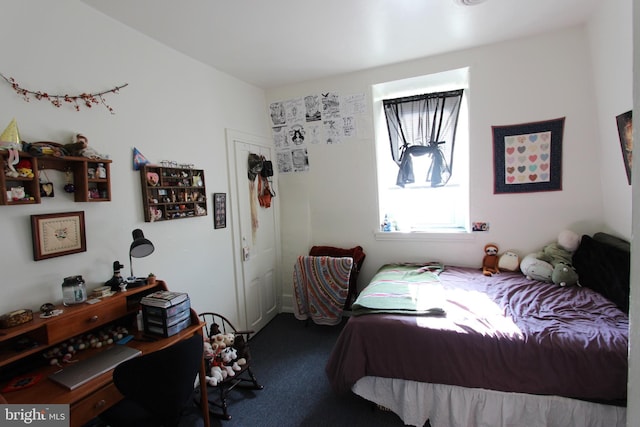 bedroom featuring carpet floors