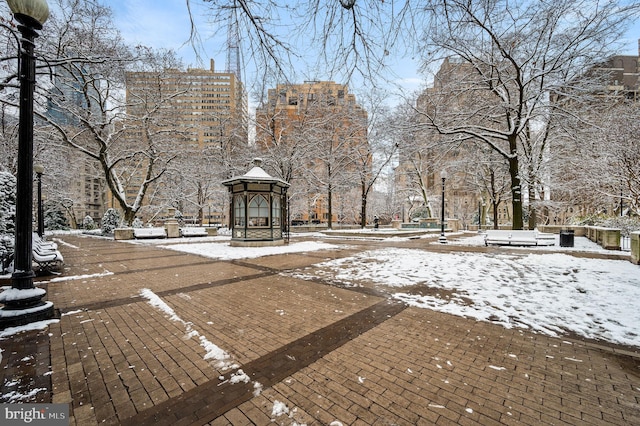 surrounding community featuring a gazebo