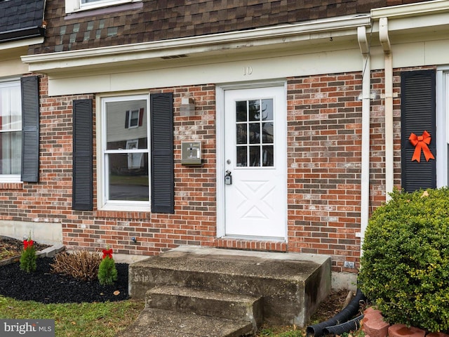 view of property entrance