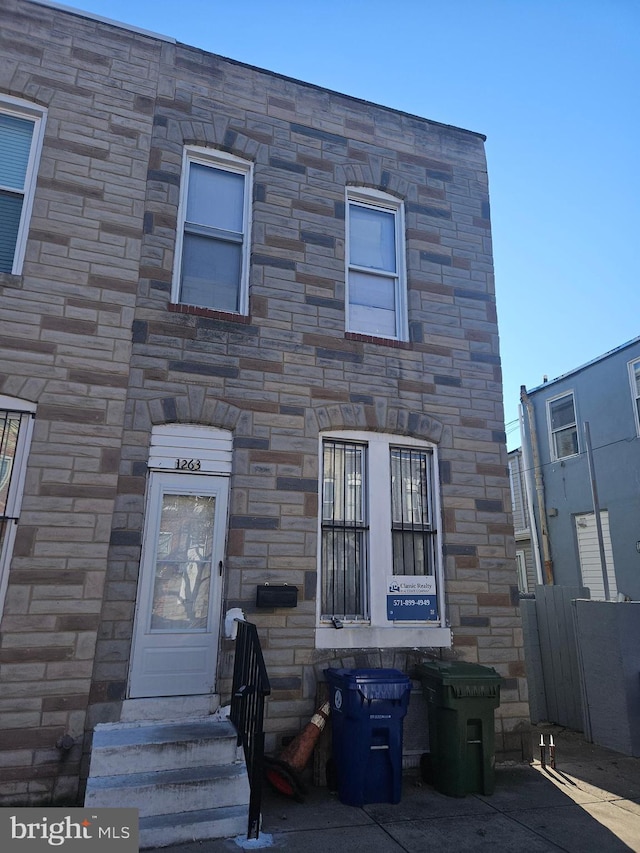 view of townhome / multi-family property