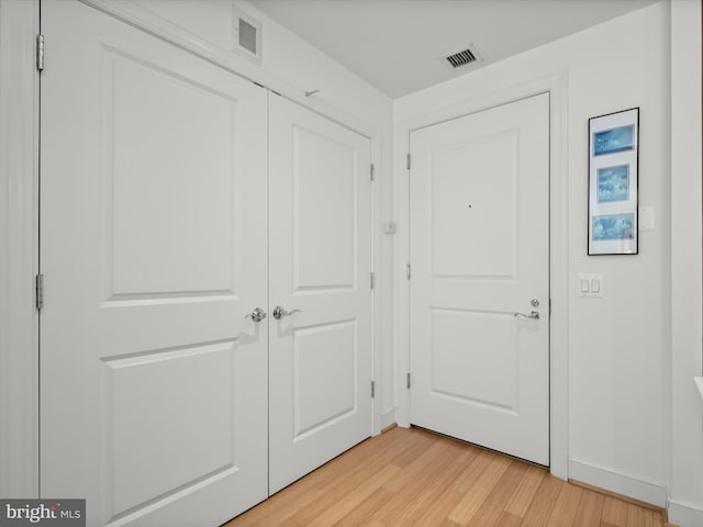 closet with visible vents