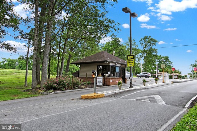 view of road